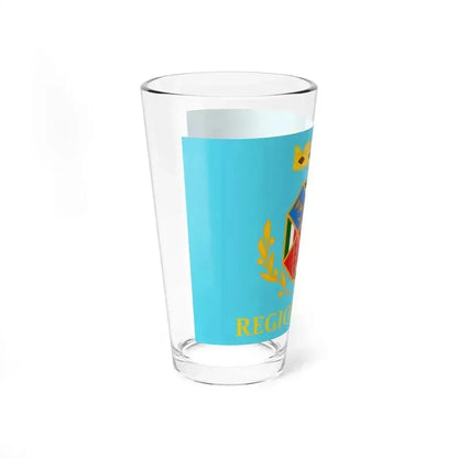 Flag of Lazio Italy - Pint Glass 16oz - Go Mug Yourself