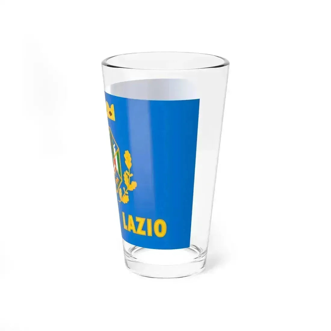 Flag of Lazio (Italy) Pint Glass 16oz - Go Mug Yourself