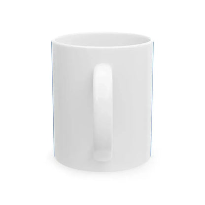 Flag of Lazio textless (Italy) White Coffee Mug - Go Mug Yourself