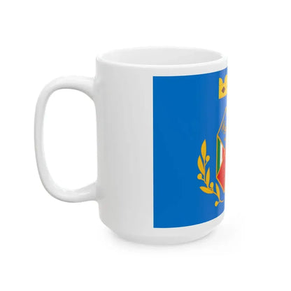 Flag of Lazio textless (Italy) White Coffee Mug - Go Mug Yourself