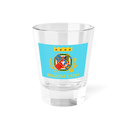 Flag of Lazio Variant (Italy) Shot Glass 1.5oz 1.5oz - Go Mug Yourself