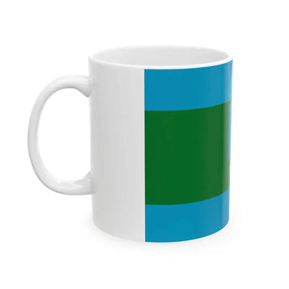 Flag of Leanyfalu (Hungary) White Coffee Mug - Go Mug Yourself