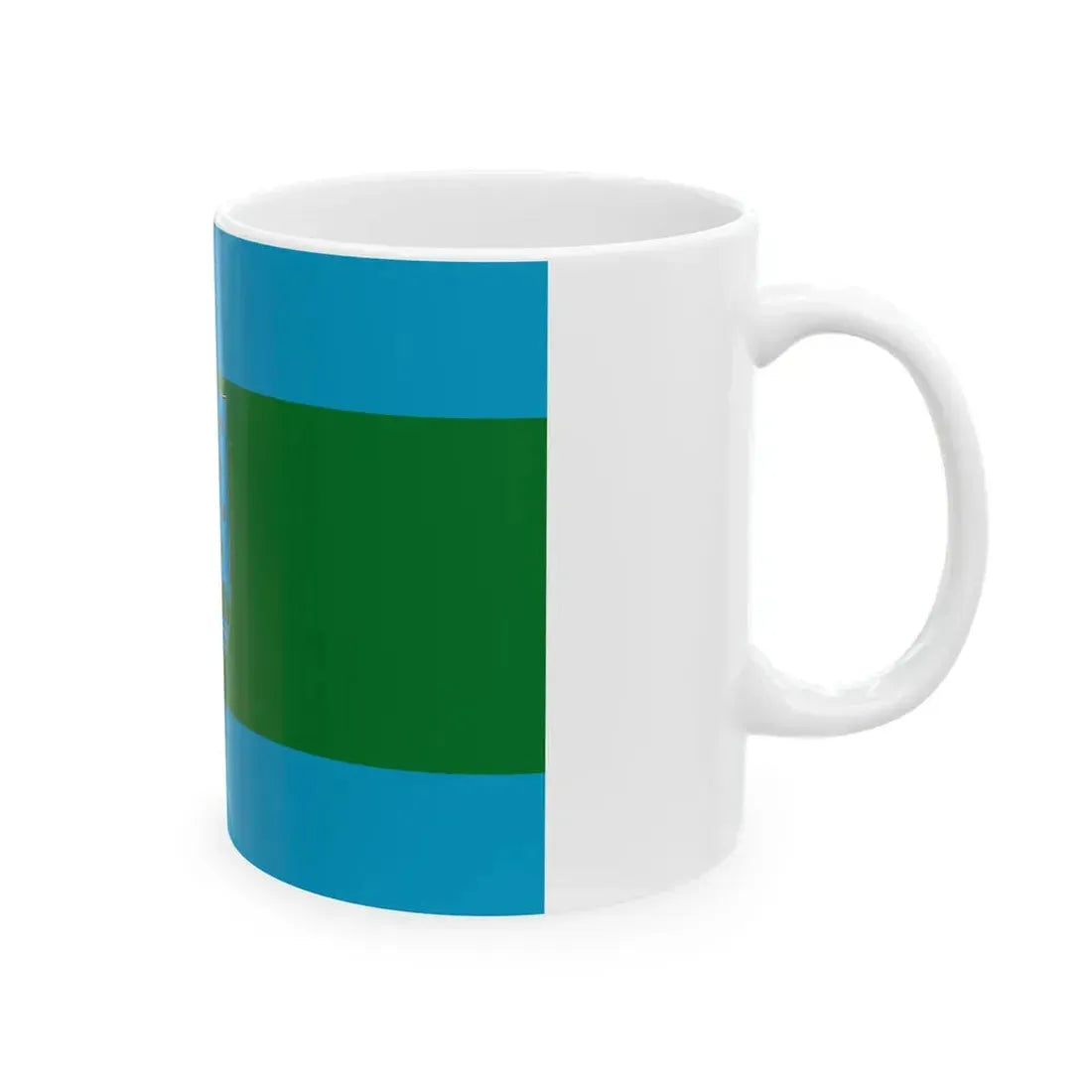 Flag of Leanyfalu (Hungary) White Coffee Mug - Go Mug Yourself