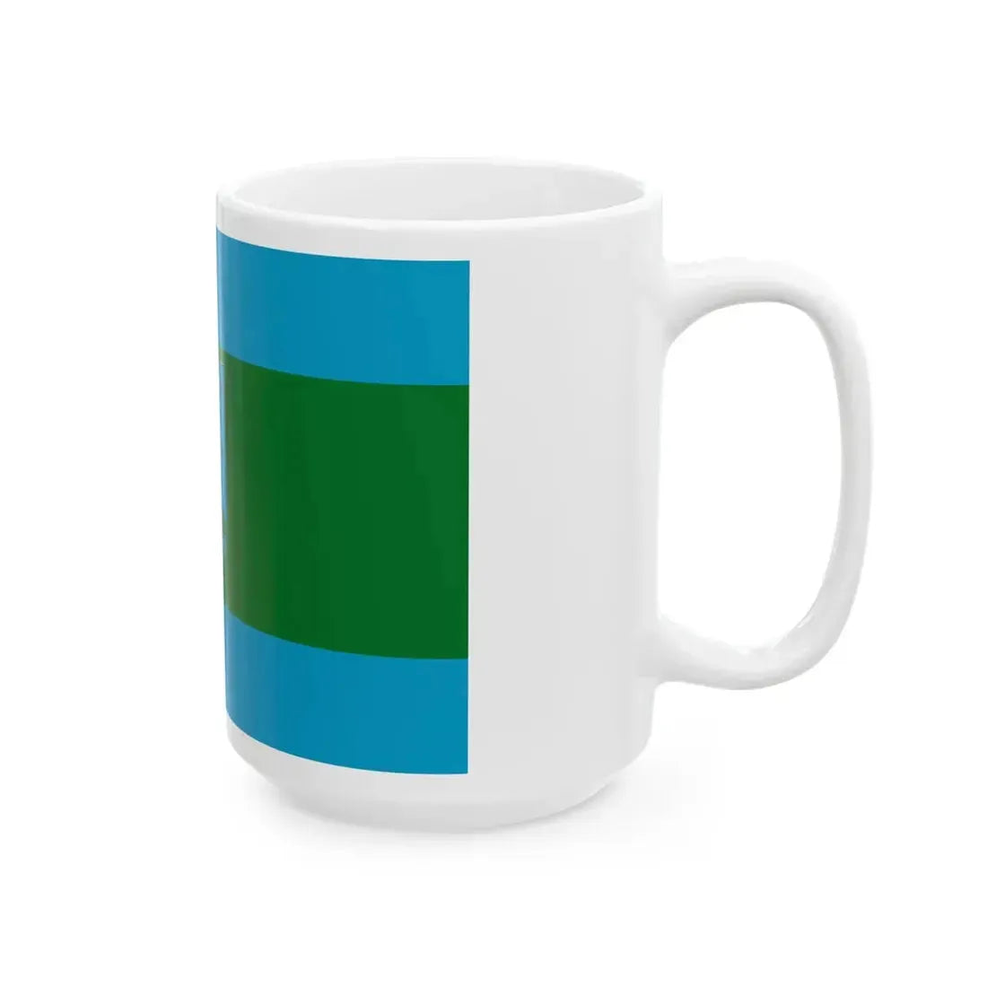 Flag of Leanyfalu (Hungary) White Coffee Mug - Go Mug Yourself