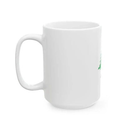 Flag of Lebanon 1918-1920 (Lebanon) White Coffee Mug - Go Mug Yourself