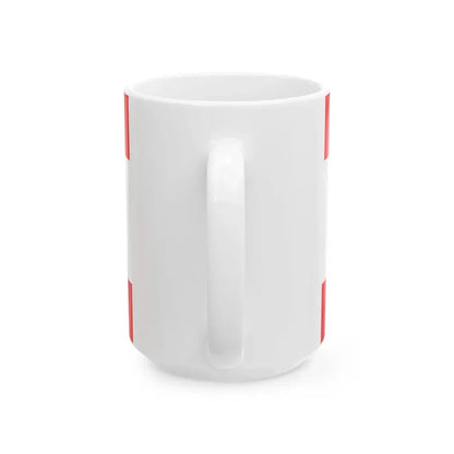 Flag of Lebanon WFB (Lebanon) White Coffee Mug - Go Mug Yourself