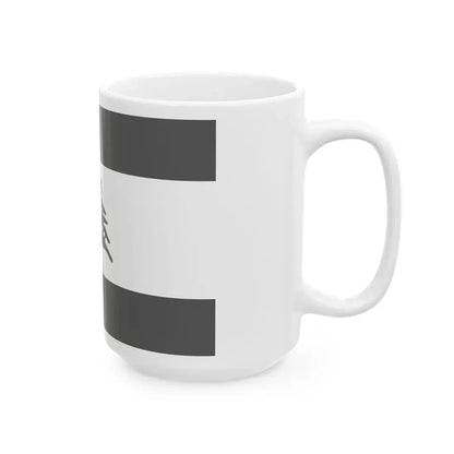 Flag of Lebanon - White (Lebanon) White Coffee Mug - Go Mug Yourself