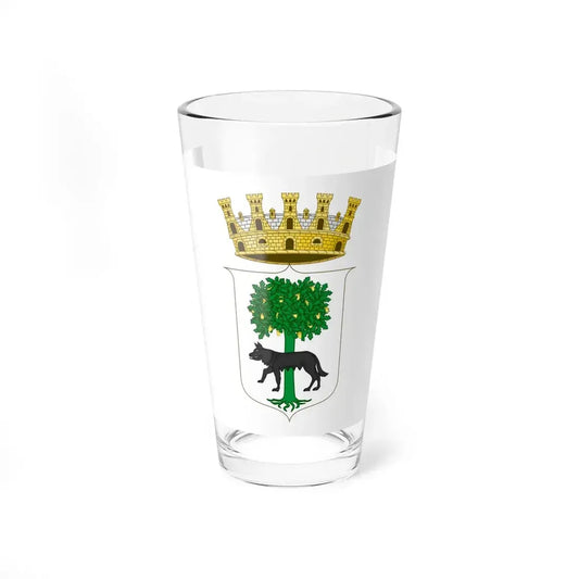 Flag of Lecce (Italy) Pint Glass 16oz 16oz - Go Mug Yourself