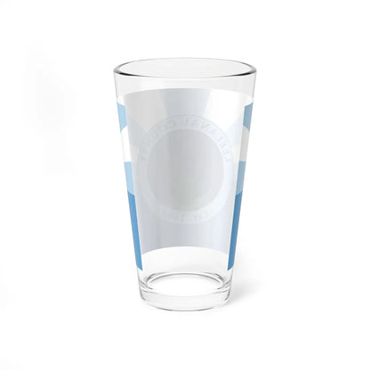 Flag of Leelanau County Michigan (United States) Pint Glass 16oz - Go Mug Yourself