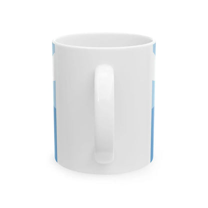 Flag of Leelanau County Michigan (United States) White Coffee Mug - Go Mug Yourself