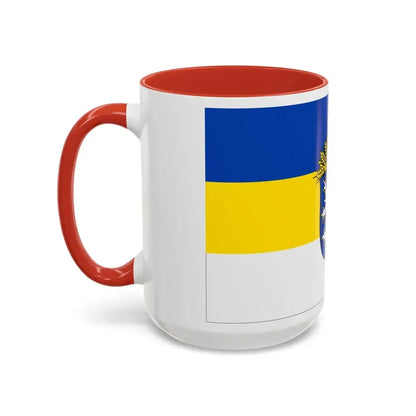 Flag of Leer Germany - Accent Coffee Mug - Go Mug Yourself