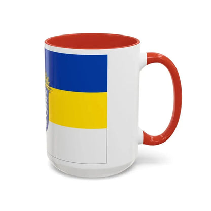 Flag of Leer Germany - Accent Coffee Mug - Go Mug Yourself