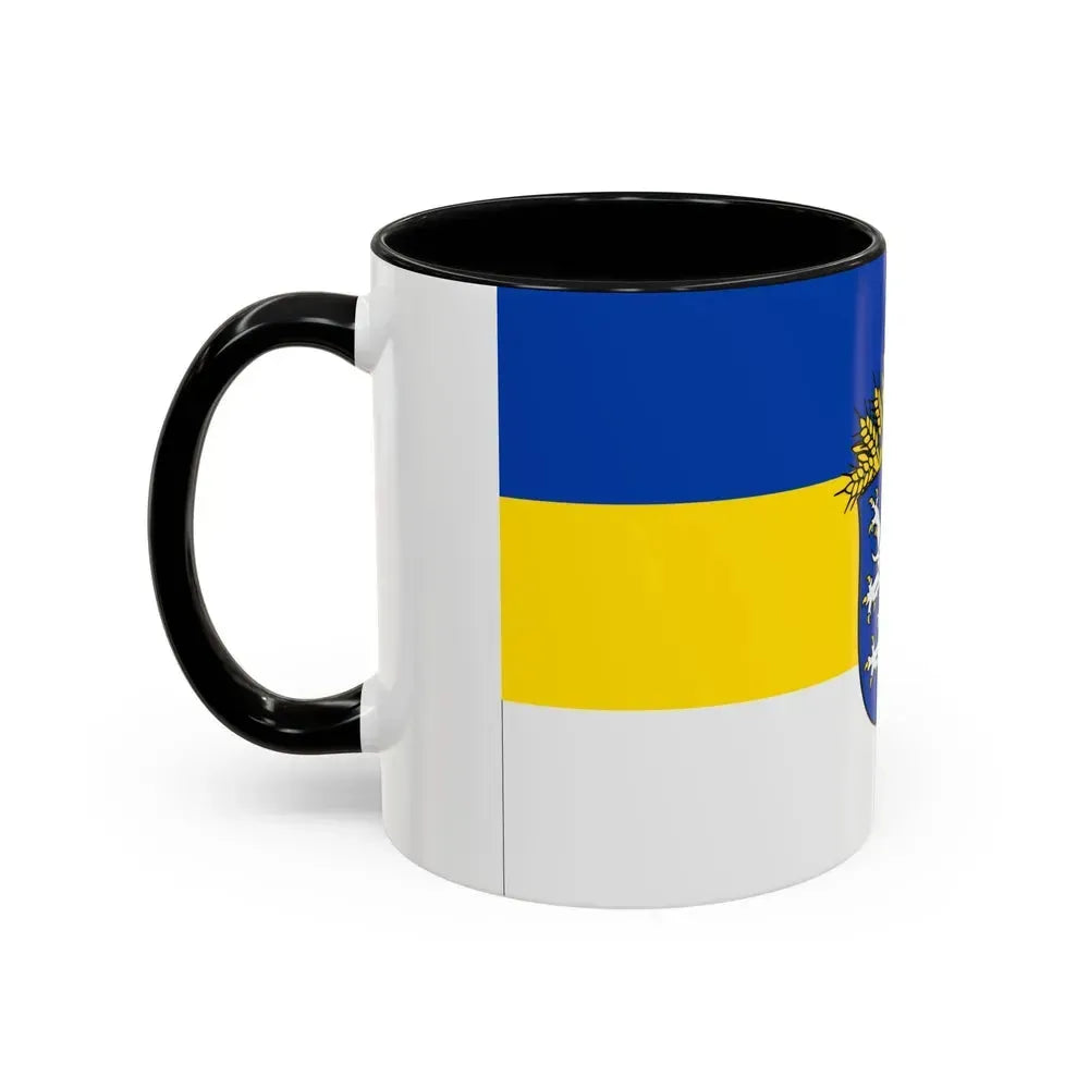 Flag of Leer Germany - Accent Coffee Mug - Go Mug Yourself