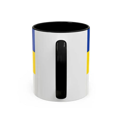 Flag of Leer Germany - Accent Coffee Mug - Go Mug Yourself