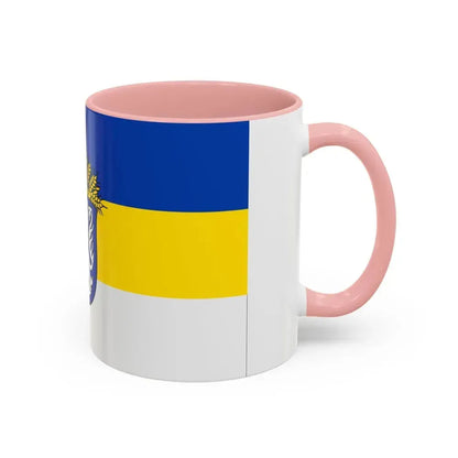 Flag of Leer Germany - Accent Coffee Mug - Go Mug Yourself