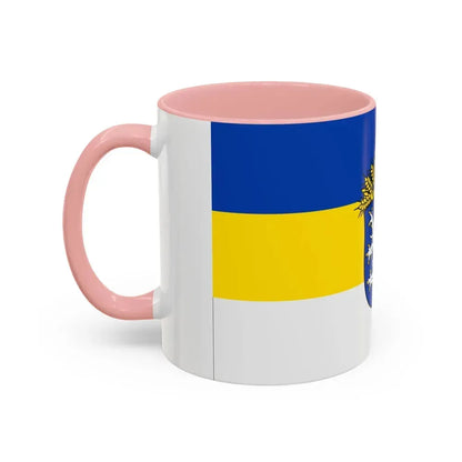 Flag of Leer Germany - Accent Coffee Mug - Go Mug Yourself