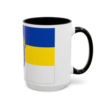 Flag of Leer Germany - Accent Coffee Mug - Go Mug Yourself