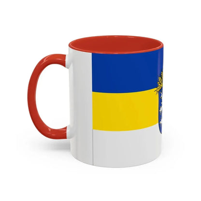 Flag of Leer Germany - Accent Coffee Mug - Go Mug Yourself