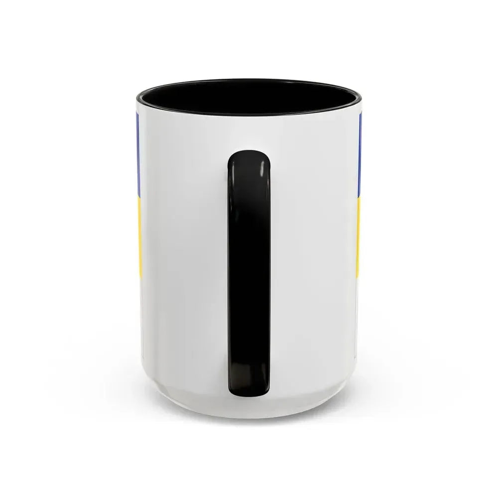 Flag of Leer Germany - Accent Coffee Mug - Go Mug Yourself