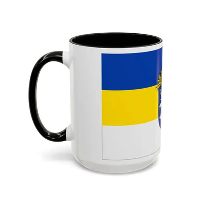 Flag of Leer Germany - Accent Coffee Mug - Go Mug Yourself