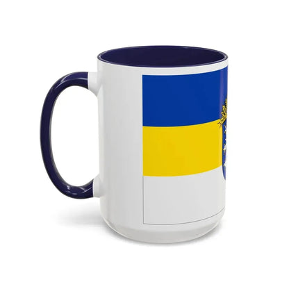 Flag of Leer Germany - Accent Coffee Mug - Go Mug Yourself