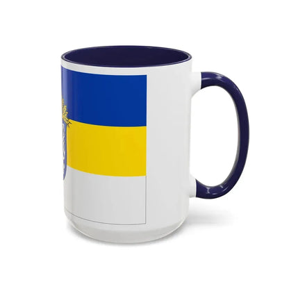 Flag of Leer Germany - Accent Coffee Mug - Go Mug Yourself