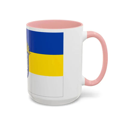 Flag of Leer Germany - Accent Coffee Mug - Go Mug Yourself