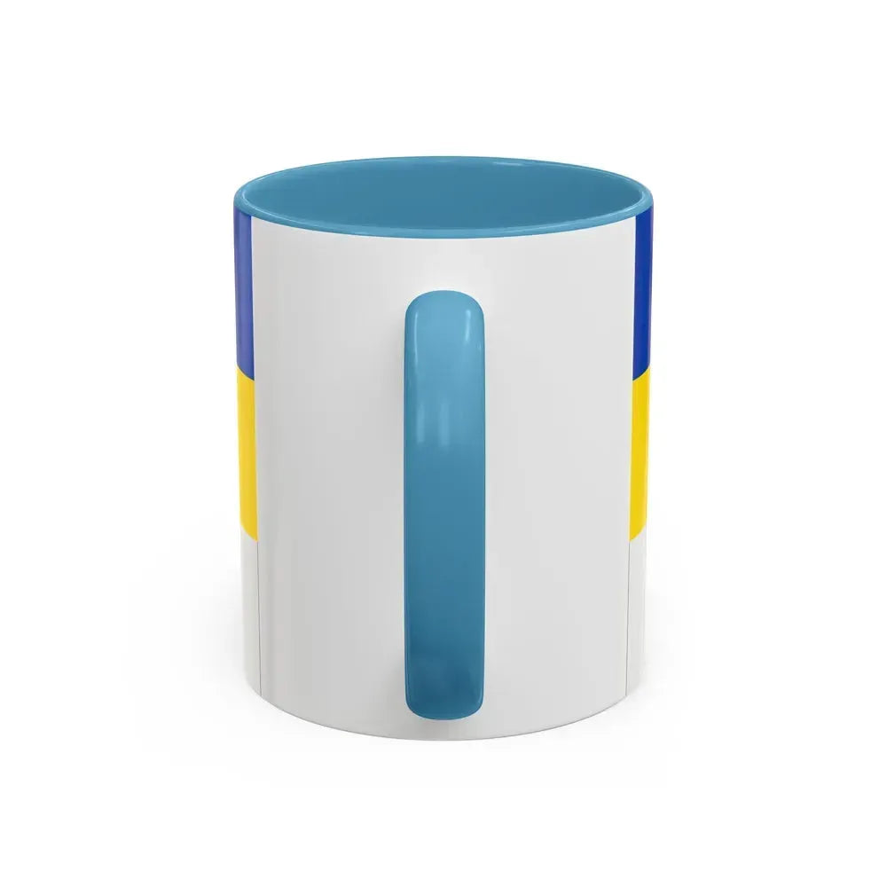 Flag of Leer Germany - Accent Coffee Mug - Go Mug Yourself