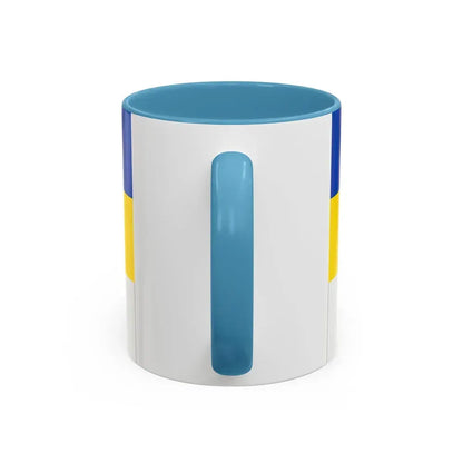 Flag of Leer Germany - Accent Coffee Mug - Go Mug Yourself