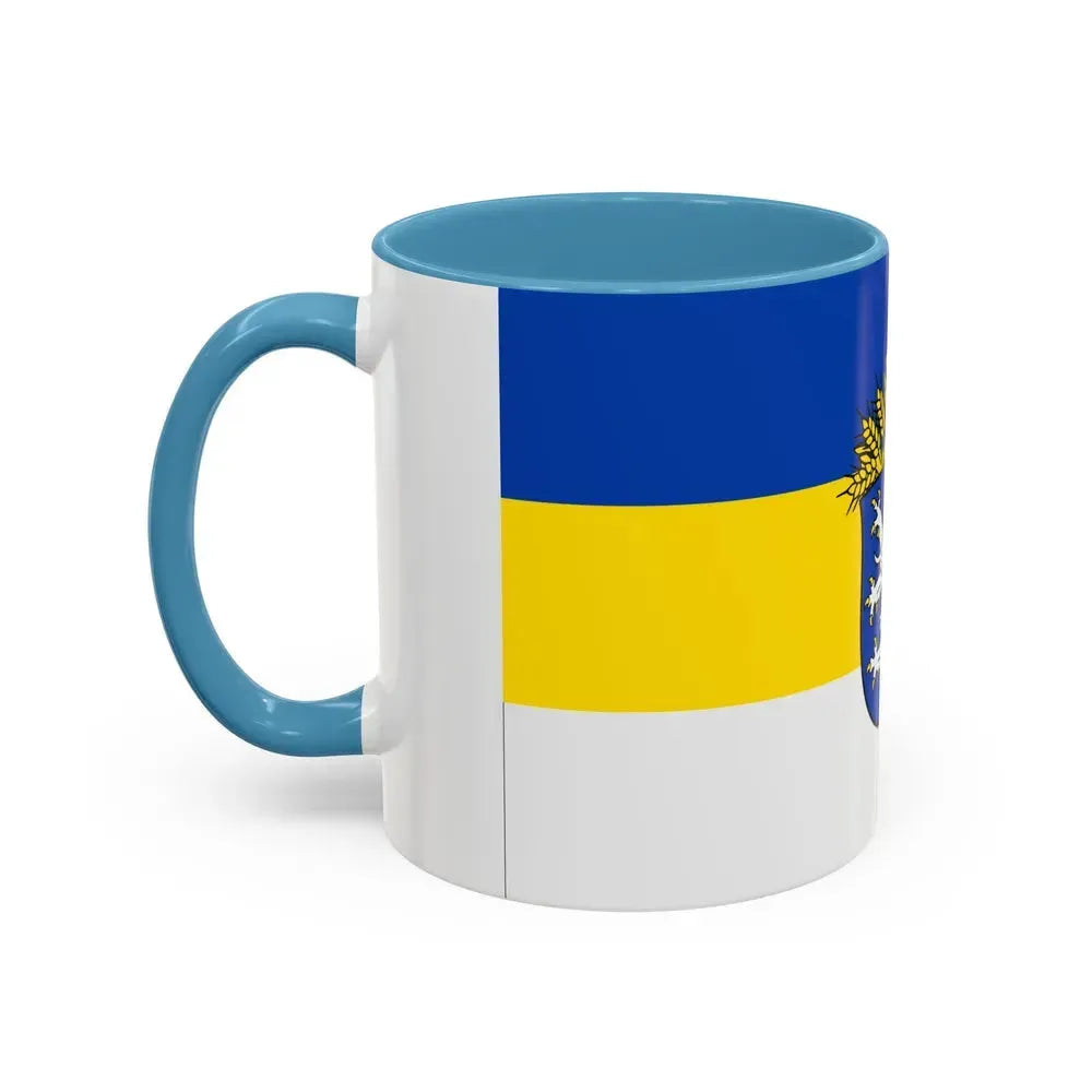 Flag of Leer Germany - Accent Coffee Mug - Go Mug Yourself