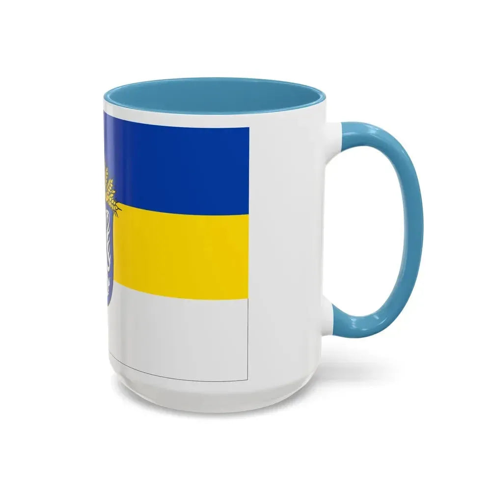 Flag of Leer Germany - Accent Coffee Mug - Go Mug Yourself