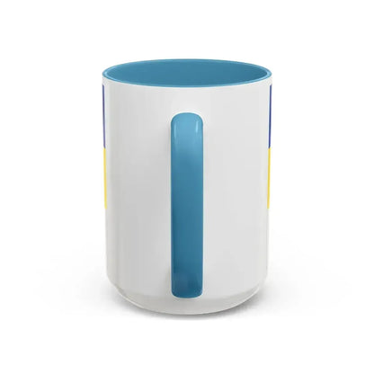 Flag of Leer Germany - Accent Coffee Mug - Go Mug Yourself