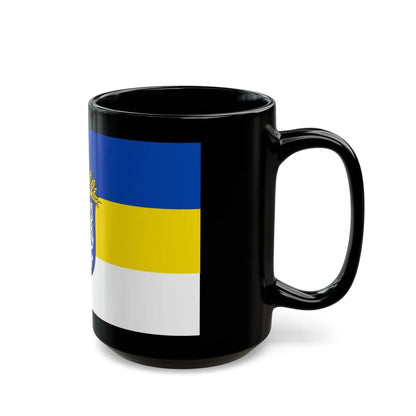 Flag of Leer Germany - Black Coffee Mug-Go Mug Yourself