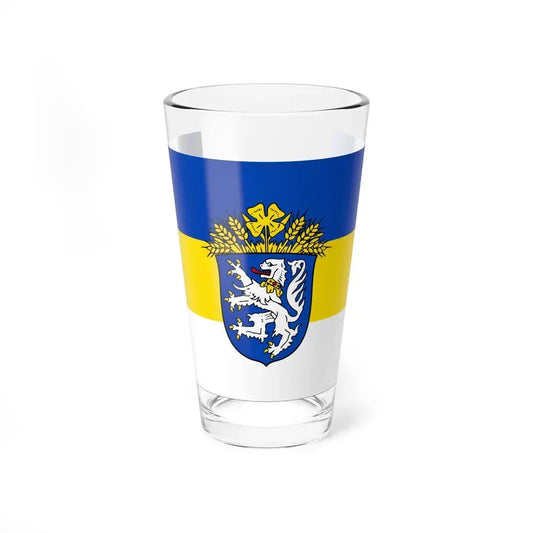 Flag of Leer Germany - Pint Glass 16oz 16oz - Go Mug Yourself