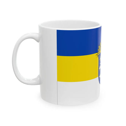 Flag of Leer Germany - White Coffee Mug-Go Mug Yourself