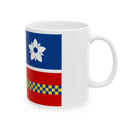 Flag of Leesburg Virginia (United States) White Coffee Mug - Go Mug Yourself