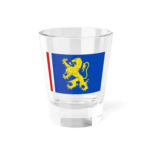 Flag of Leeuwarden the capital of the province of Friesland Netherlands - Shot Glass 1.5oz 1.5oz - Go Mug Yourself