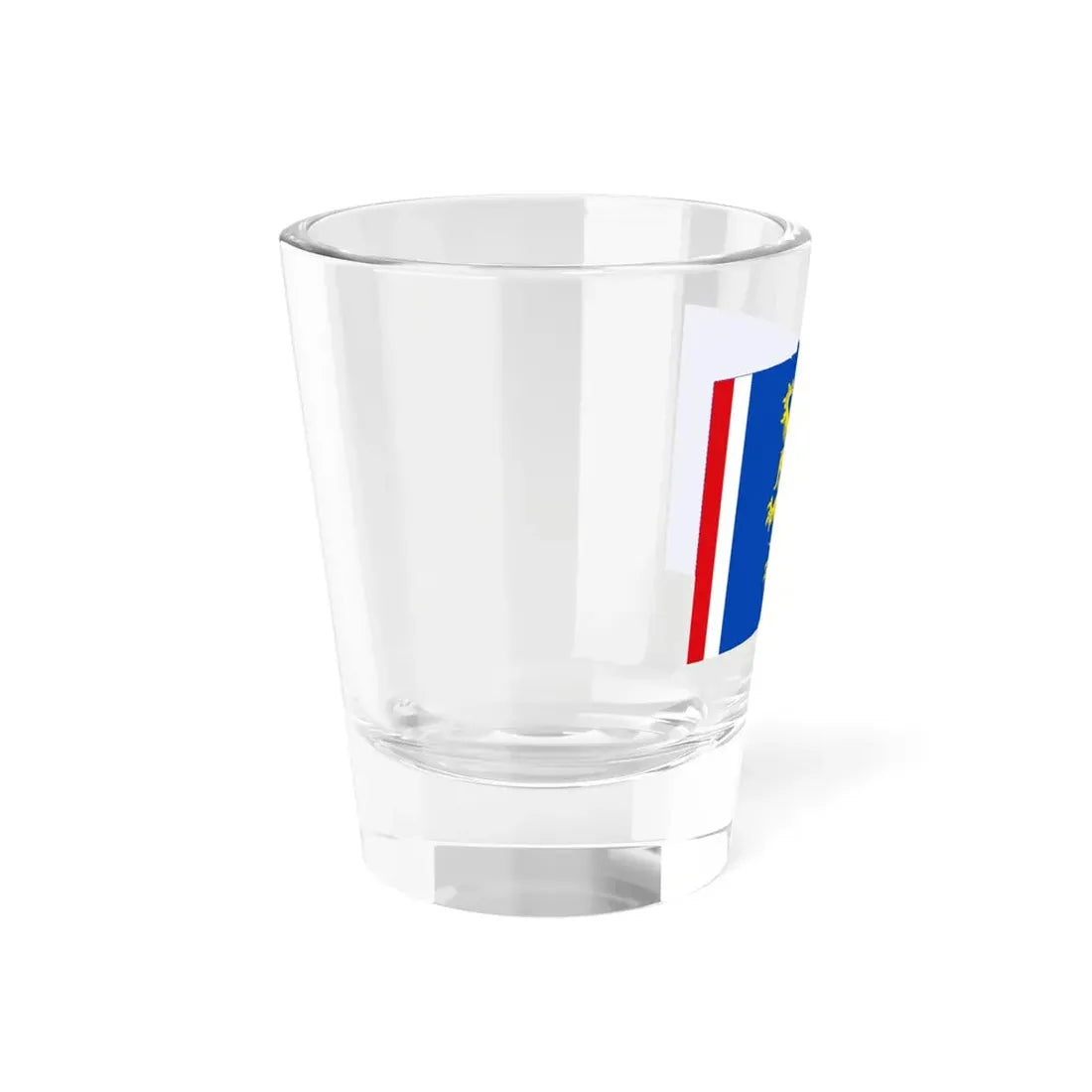 Flag of Leeuwarden the capital of the province of Friesland Netherlands - Shot Glass 1.5oz - Go Mug Yourself