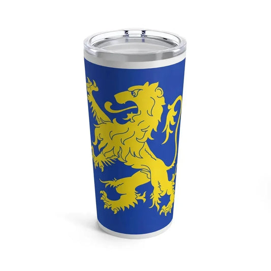 Flag of Leeuwarden the capital of the province of Friesland Netherlands - Tumbler 20oz 20oz - Go Mug Yourself