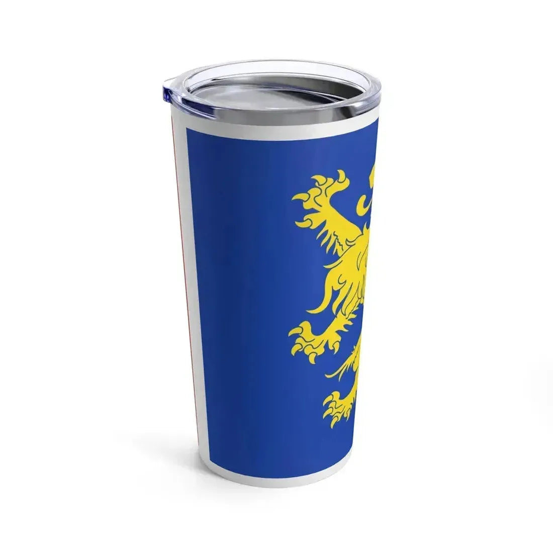 Flag of Leeuwarden the capital of the province of Friesland Netherlands - Tumbler 20oz - Go Mug Yourself