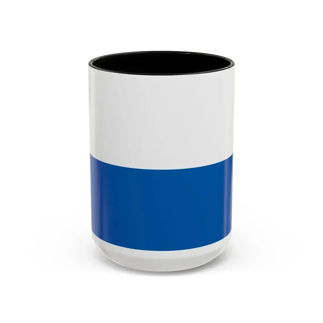 Flag of Legnica Poland - Accent Coffee Mug 15oz Black - Go Mug Yourself