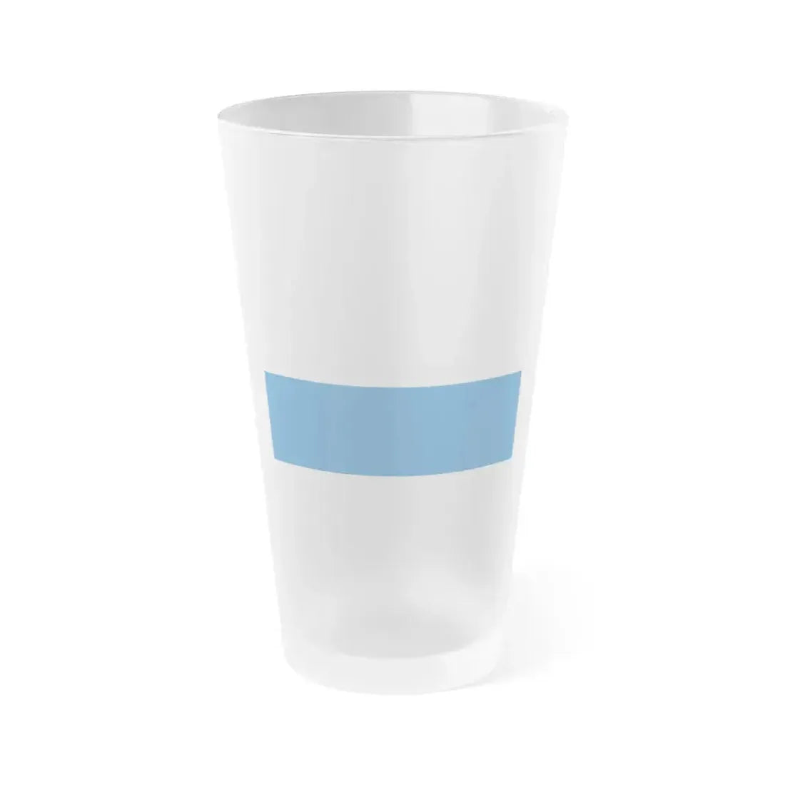 Flag of Legnica Poland - Frosted Pint Glass 16oz 16oz Frosted - Go Mug Yourself
