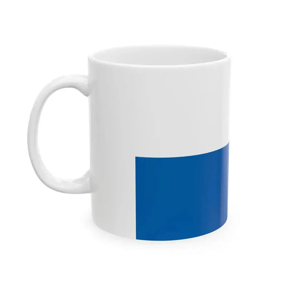 Flag of Legnica Poland - White Coffee Mug - Go Mug Yourself