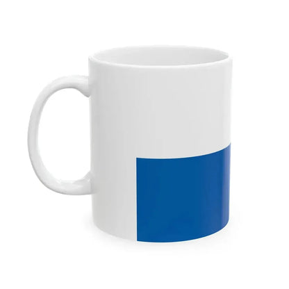 Flag of Legnica Poland - White Coffee Mug - Go Mug Yourself