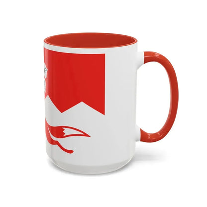 Flag of Leicestershire UK - Accent Coffee Mug - Go Mug Yourself