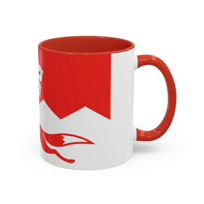 Flag of Leicestershire UK - Accent Coffee Mug - Go Mug Yourself