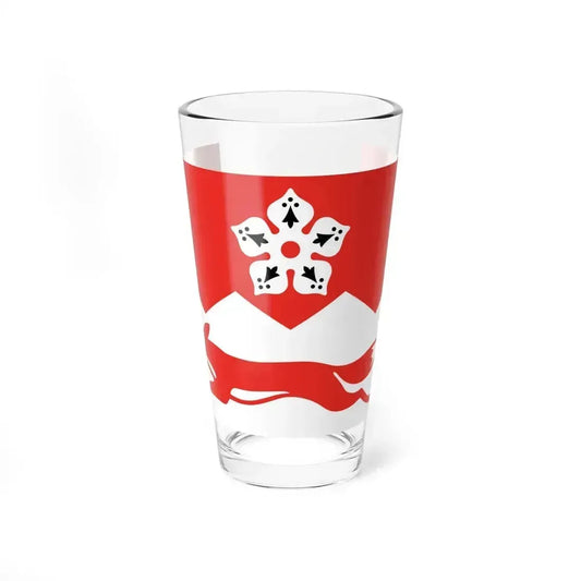 Flag of Leicestershire UK - Pint Glass 16oz 16oz - Go Mug Yourself