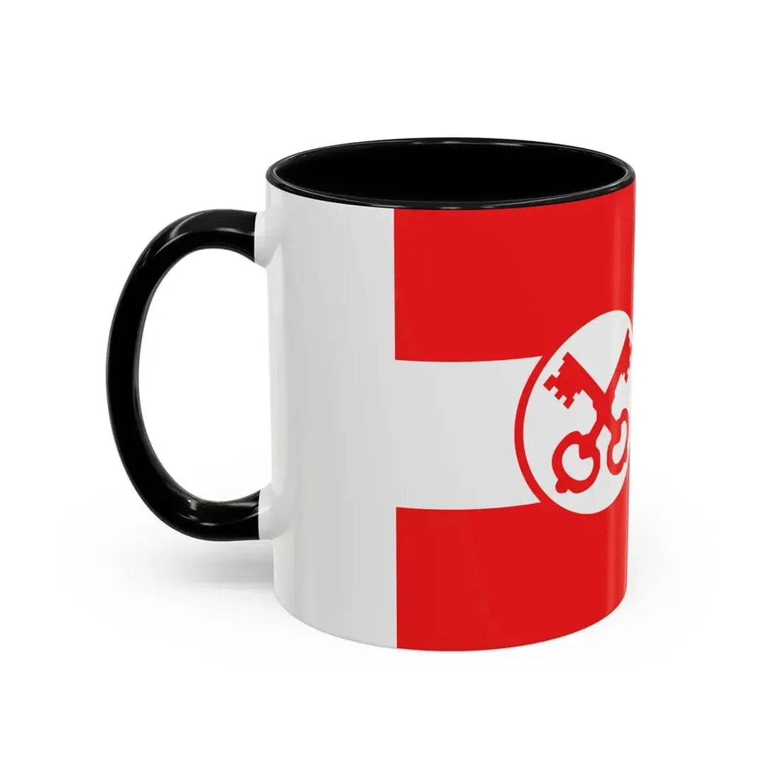 Flag of Leiden The Holland city of the oldest Dutch university Leiden University and Birthplace of Rembrandt Rembrandt Netherlands - Accent Coffee Mug - Go Mug Yourself