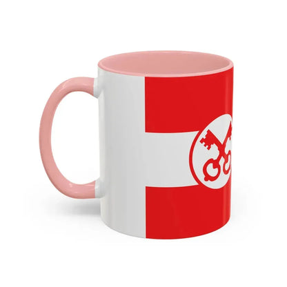 Flag of Leiden The Holland city of the oldest Dutch university Leiden University and Birthplace of Rembrandt Rembrandt Netherlands - Accent Coffee Mug - Go Mug Yourself