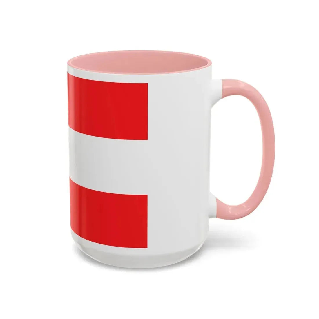 Flag of Leiden The Holland city of the oldest Dutch university Leiden University and Birthplace of Rembrandt Rembrandt Netherlands - Accent Coffee Mug - Go Mug Yourself